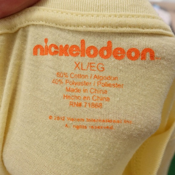 NICKELODEON SPONGEBOB SQUARE PANTS I HAVE A BLACK BELT T-SHIRT XL - Picture 6 of 6